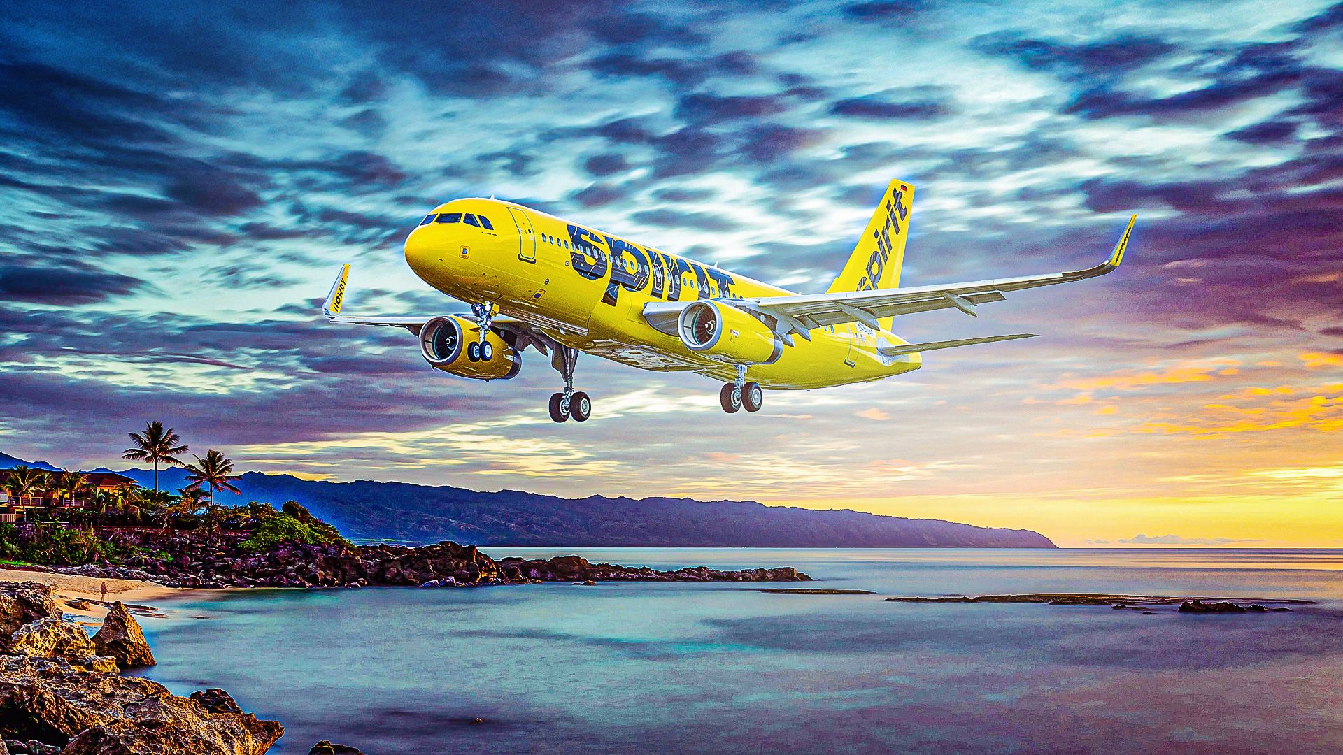 Spirit Airlines Airbus A320 Custom Thumbnail