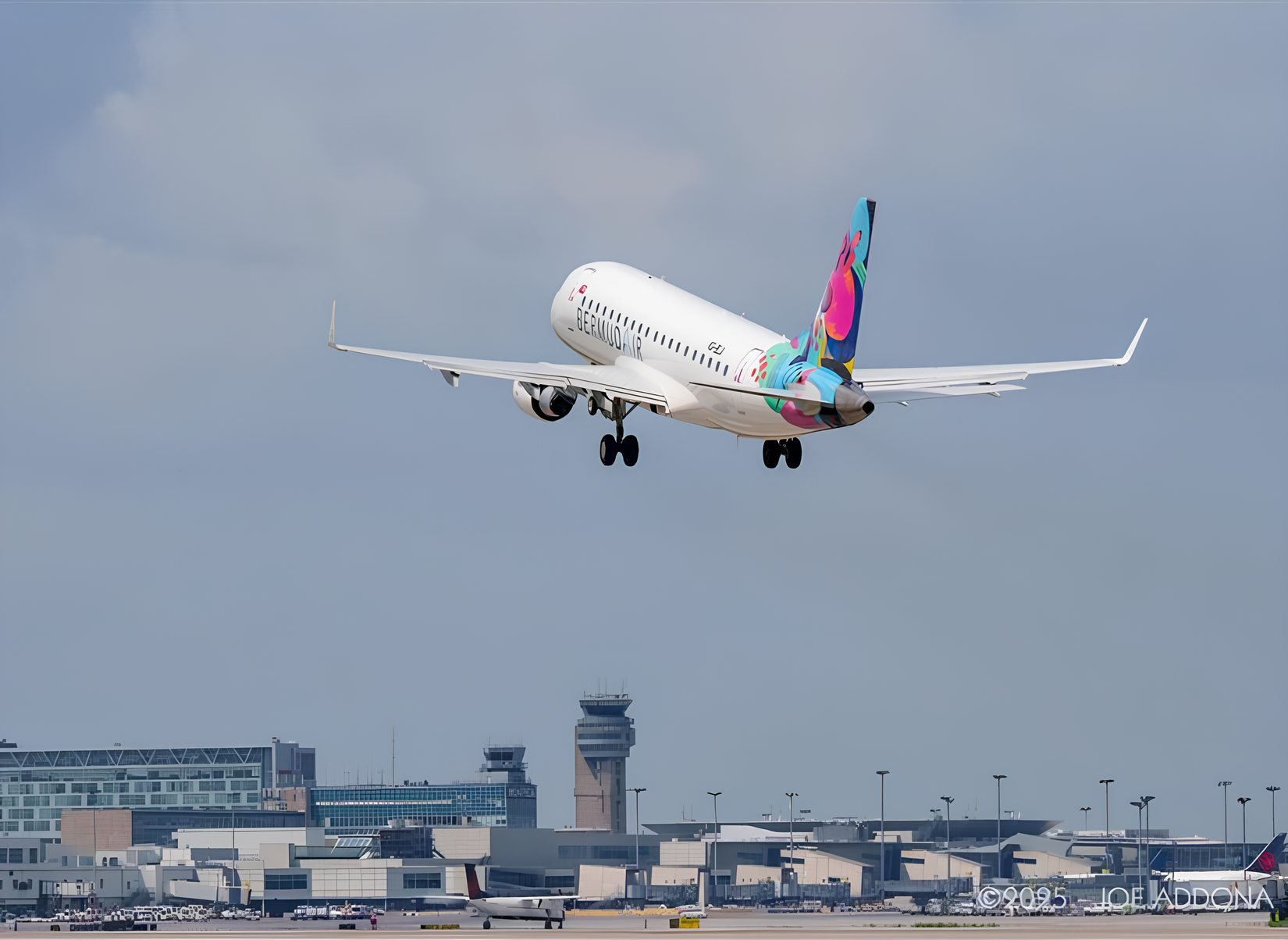 BermudAir Embraer E175 aircraft 