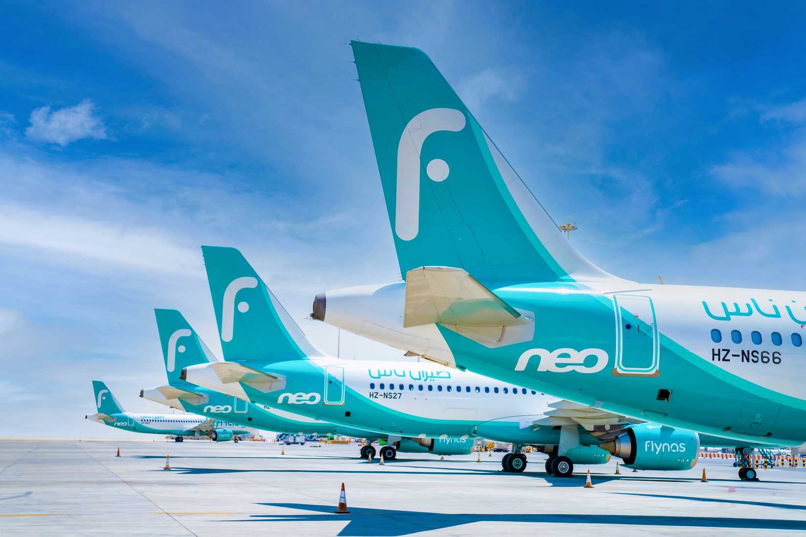 Flynas Aircraft Tails