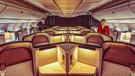 Cathay Pacific Business Class Custom Thumbnail