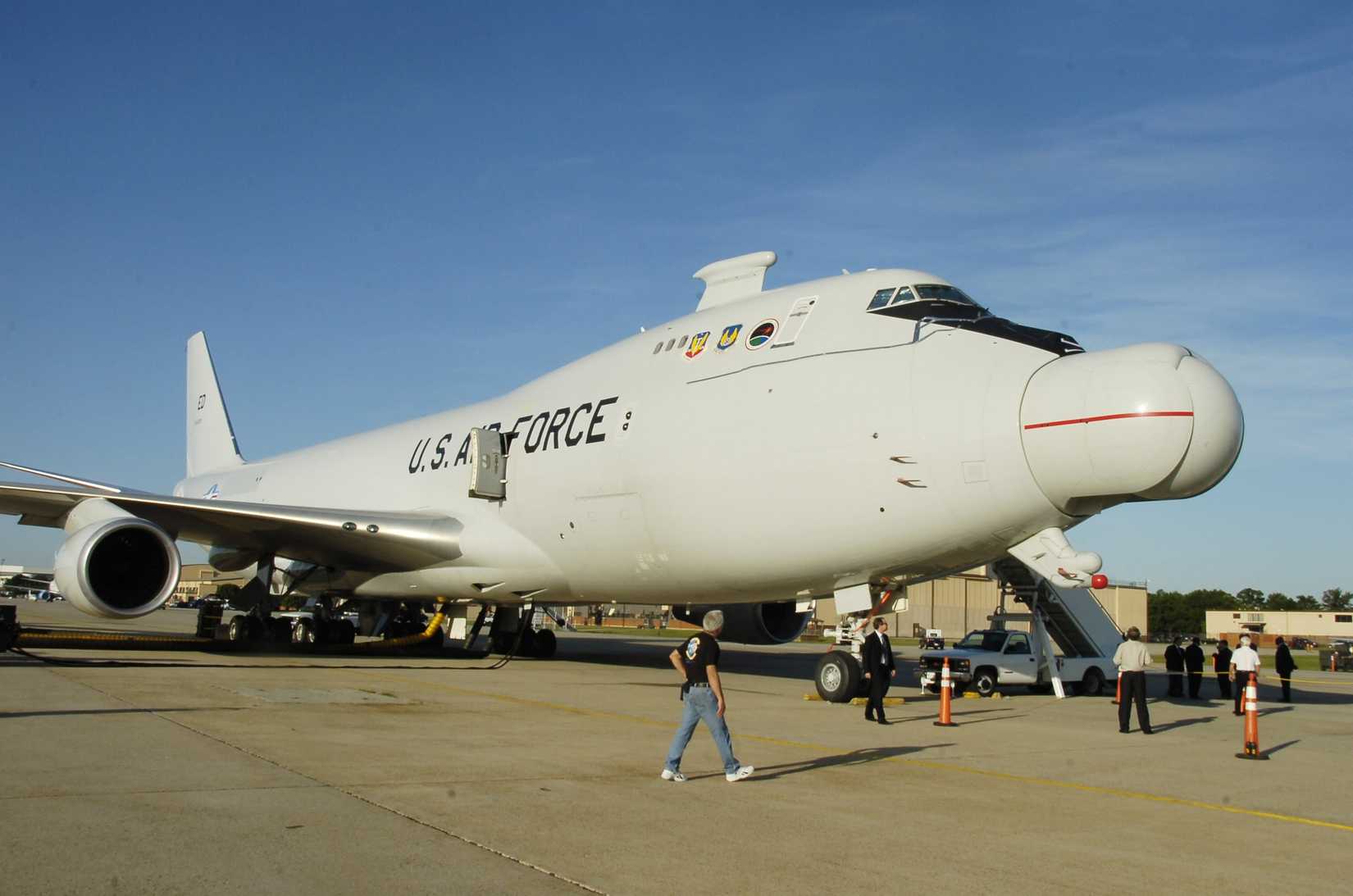 A modified 747 aircraft serves as the prototype Airborne Laser.
