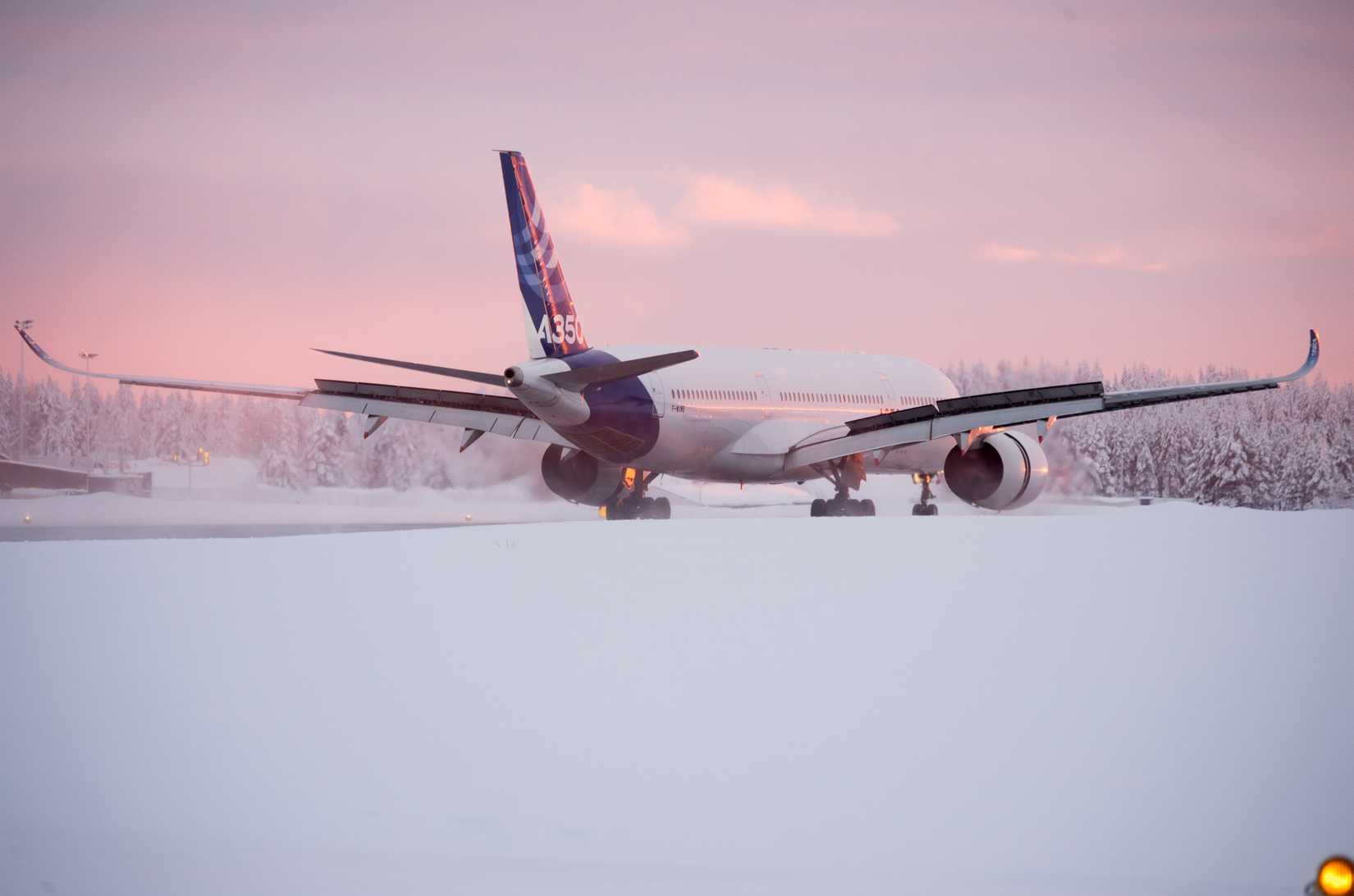 A350-900 Airbus MSN001 on the ground