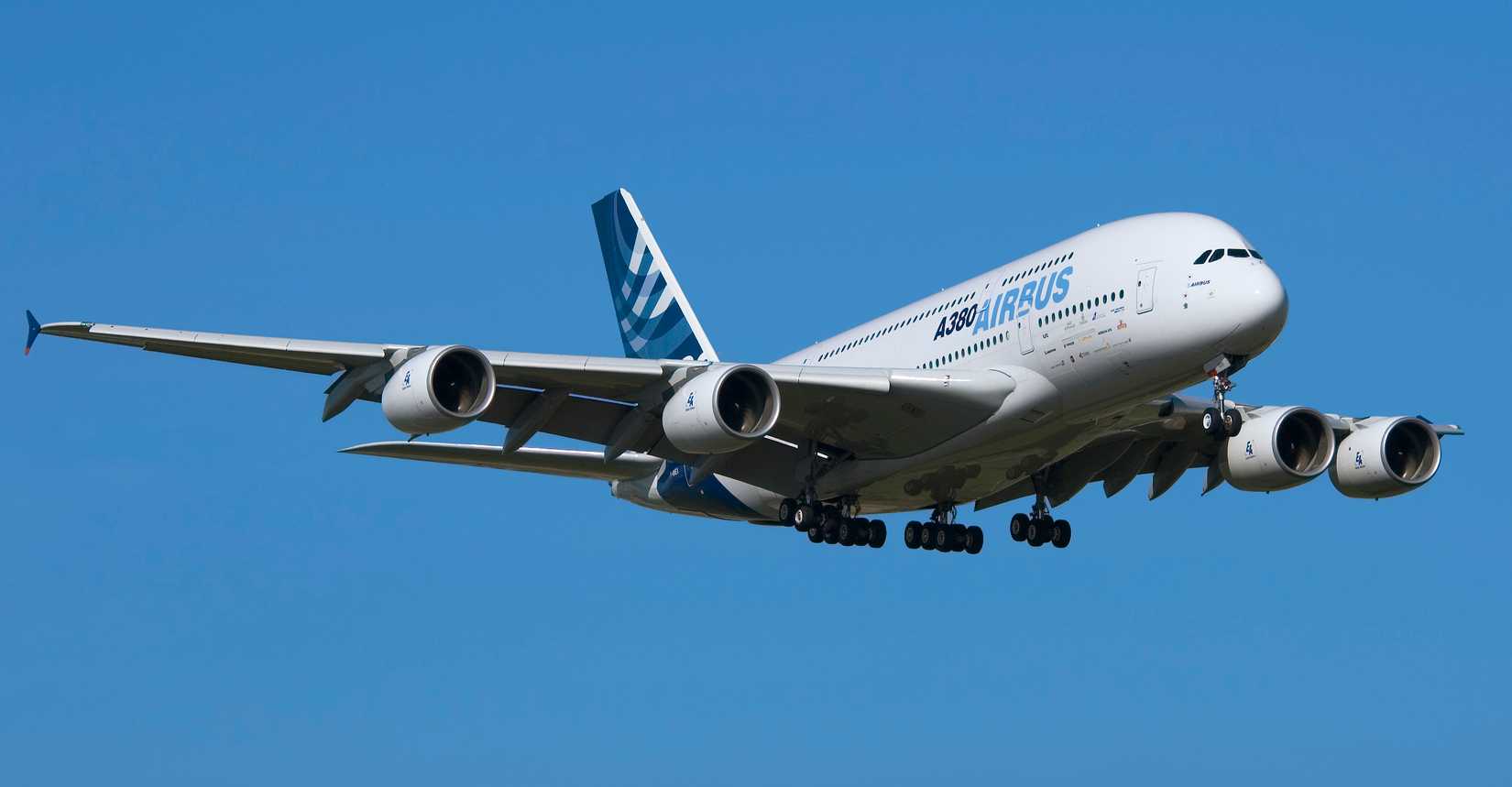 Airbus A380 prototype takes flight