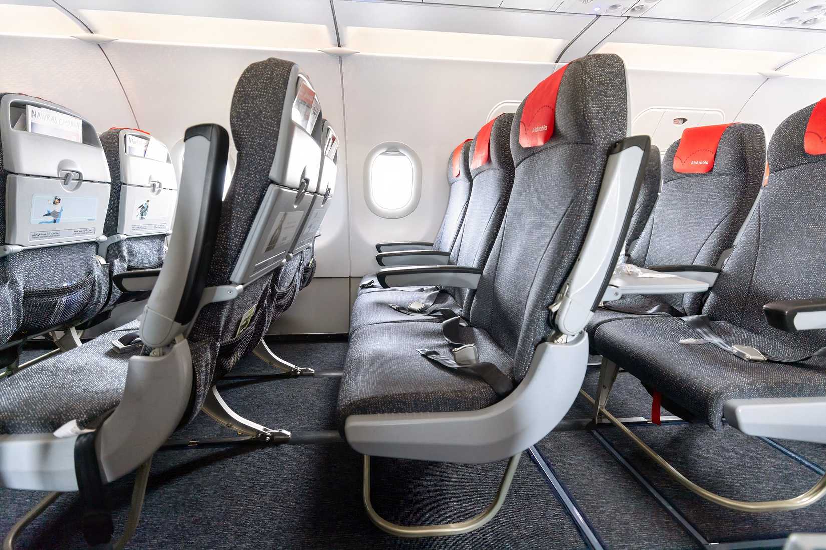 Air Arabia cabin shot
