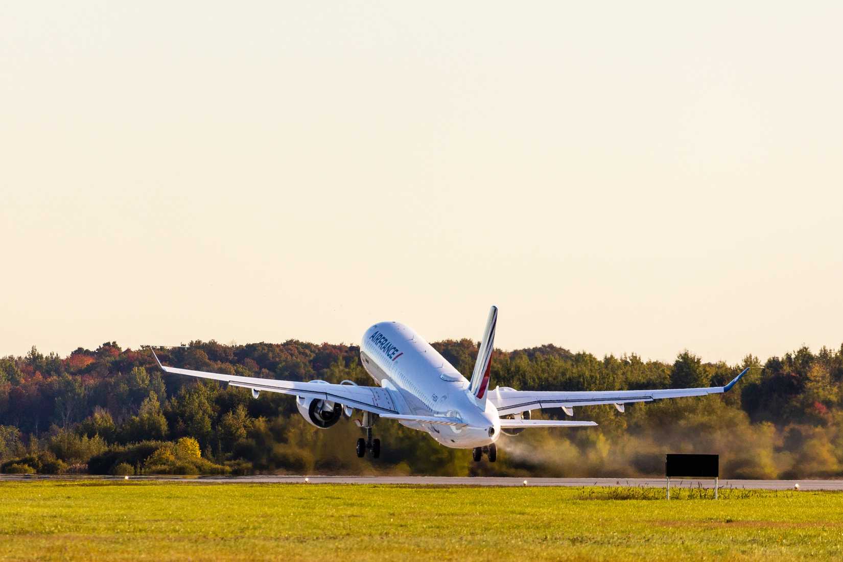 Air France First A220 Ferry flight