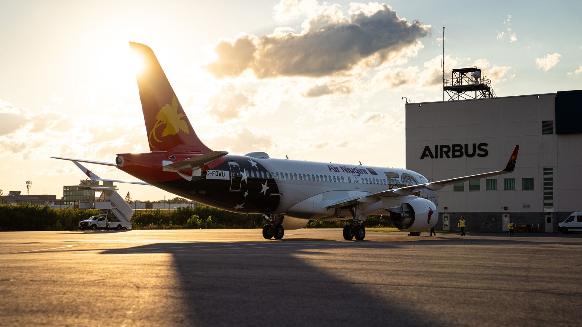 Air Niugini A220 - 50th Special Livery