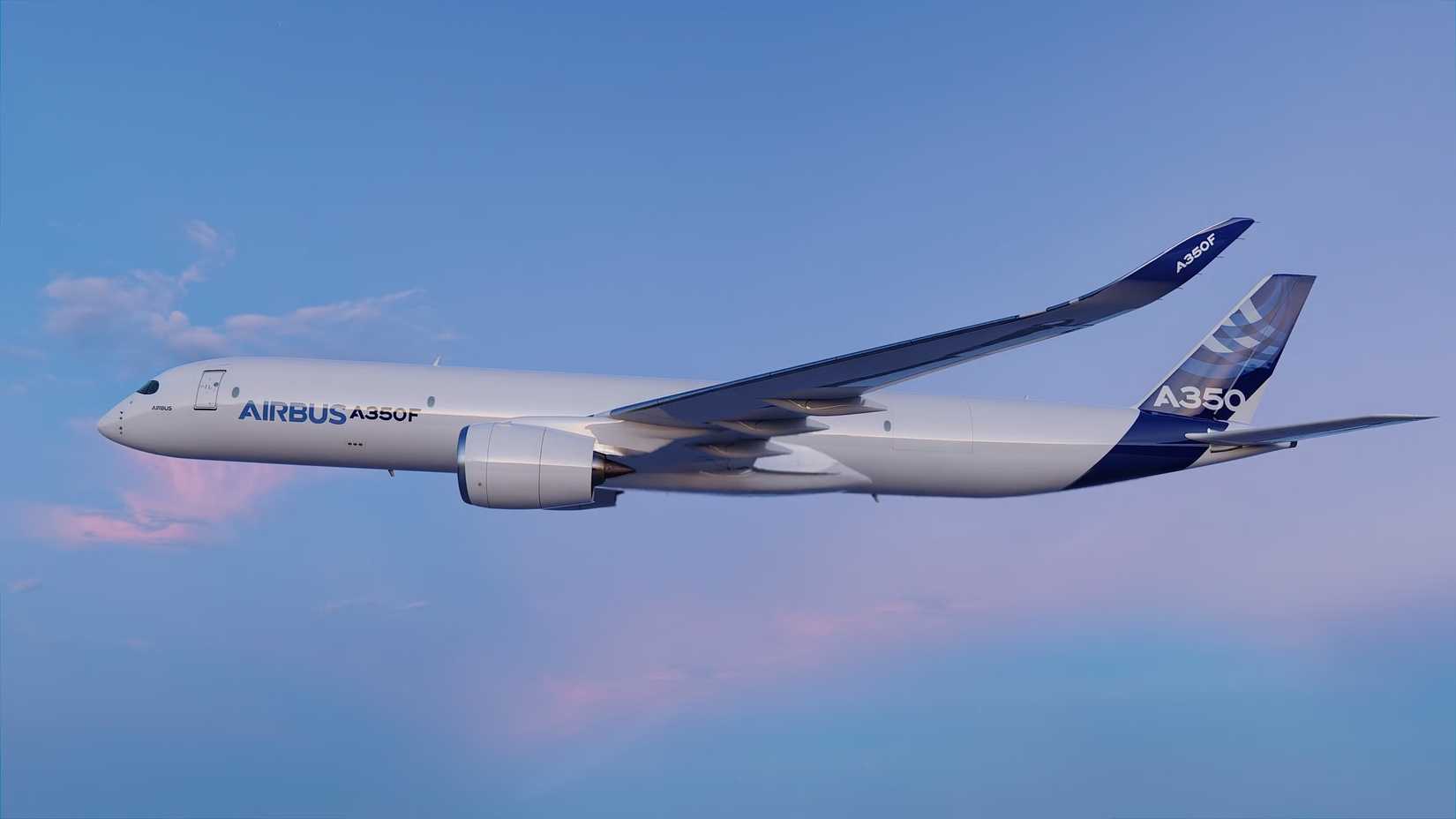 Airbus A350F In Airbus Livery