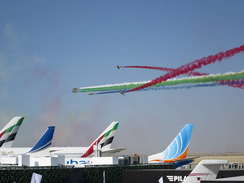 Al Fursan at Dubai Airshow