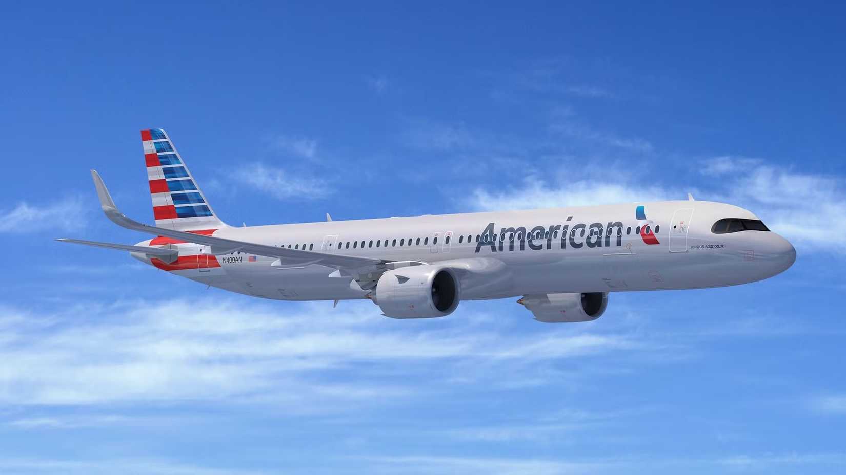American Airlines Airbus A321XLR Rendering