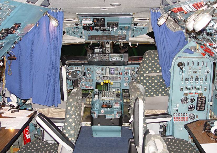 Antonov AN-225 Cockpit