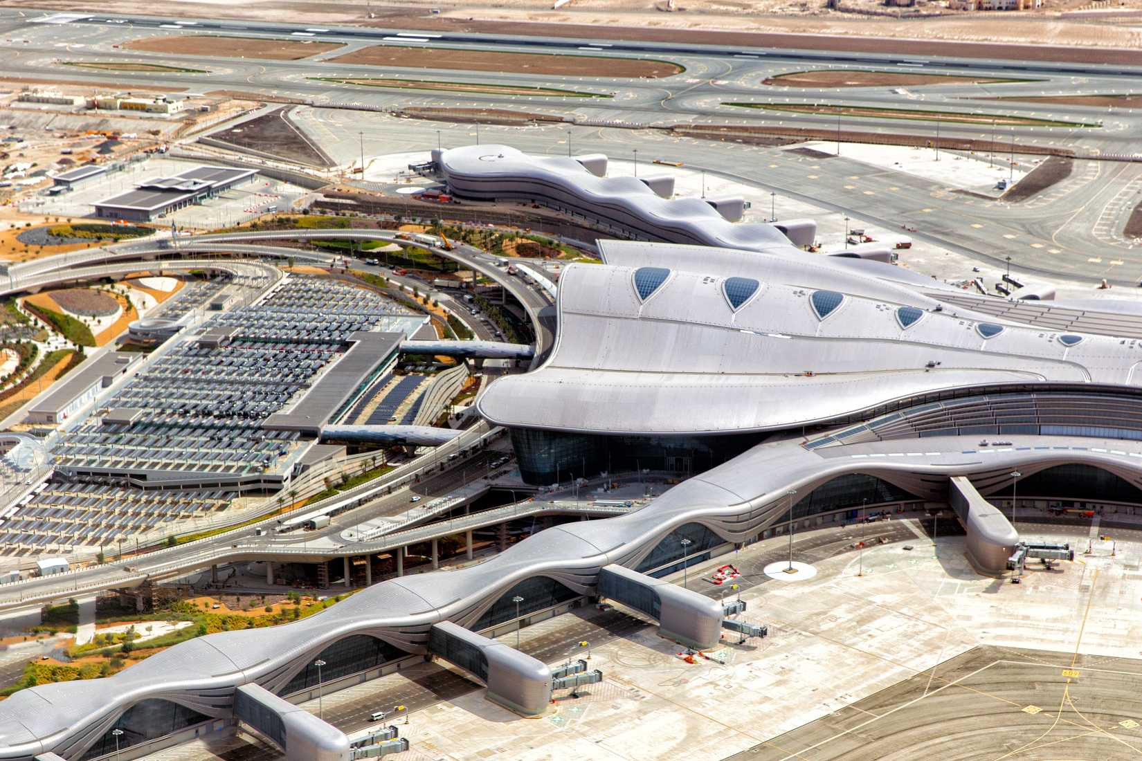 AUH Airport Aerial ArtEvent ET Shutterstock