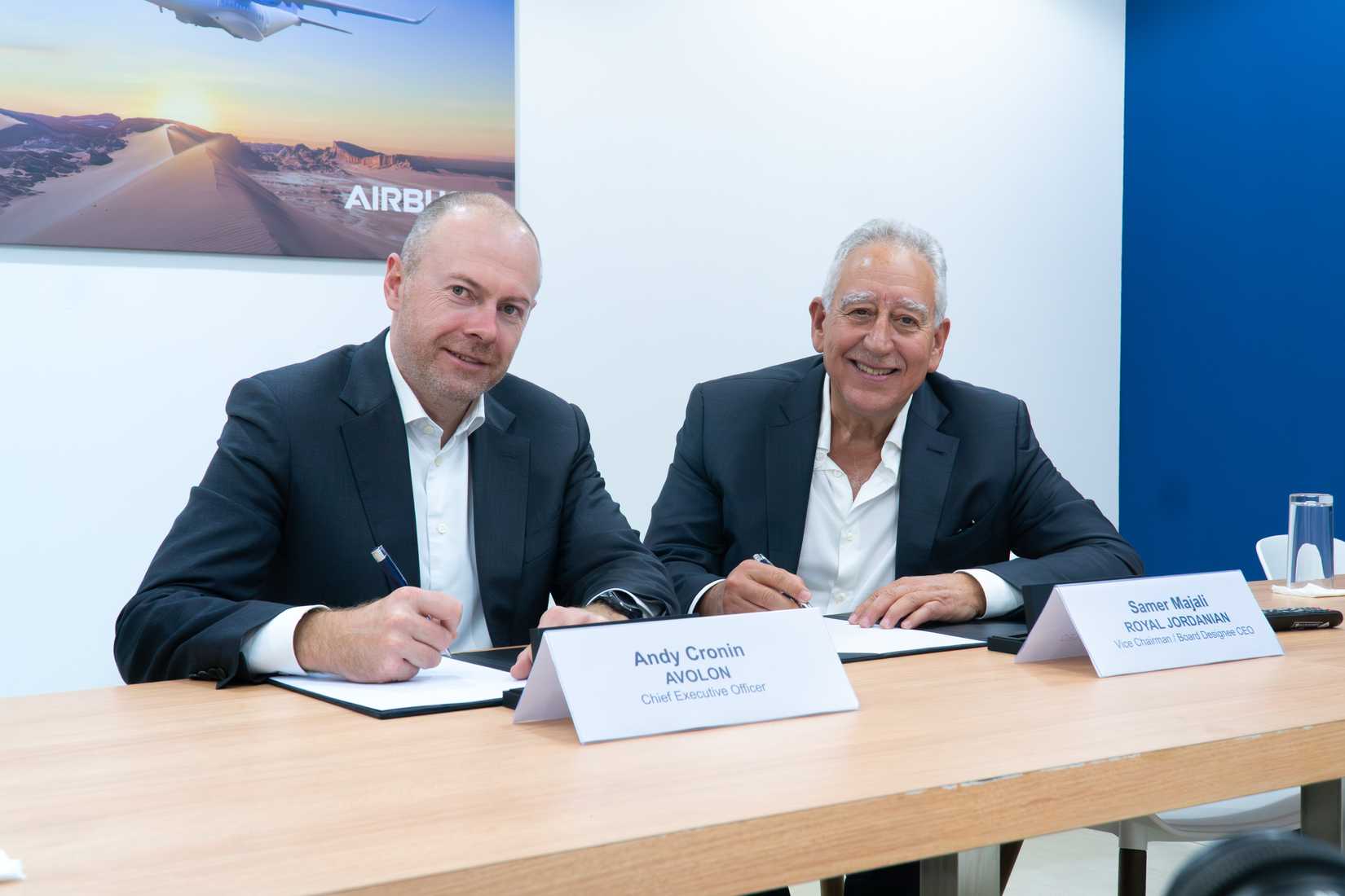 Avolon Royal Jordanian Signing Ceremony