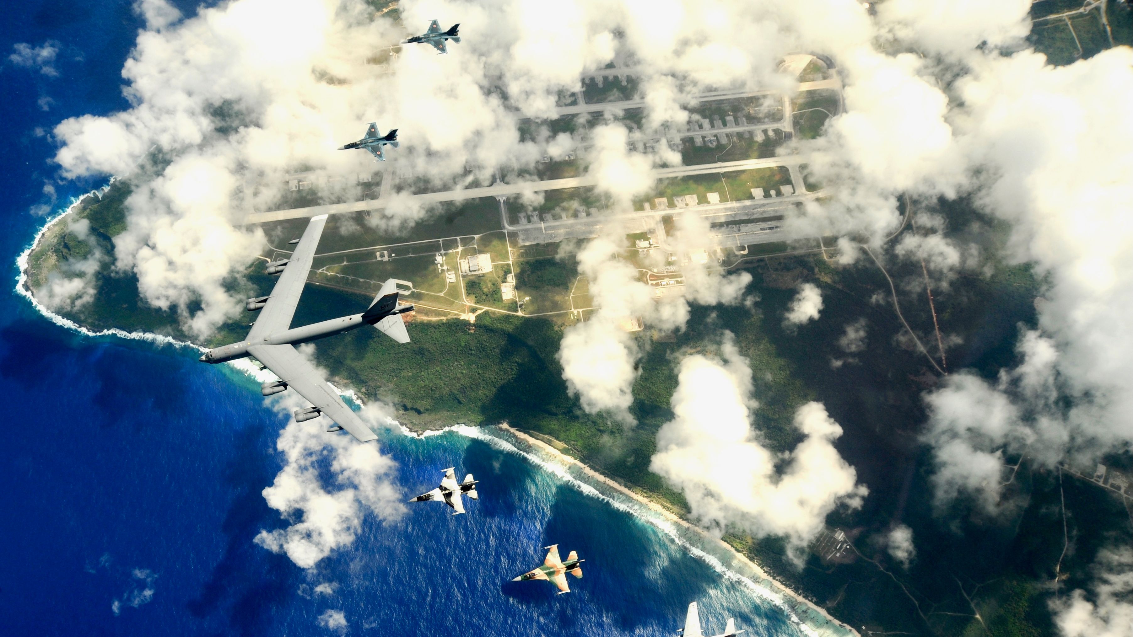 B-52_over_Guam