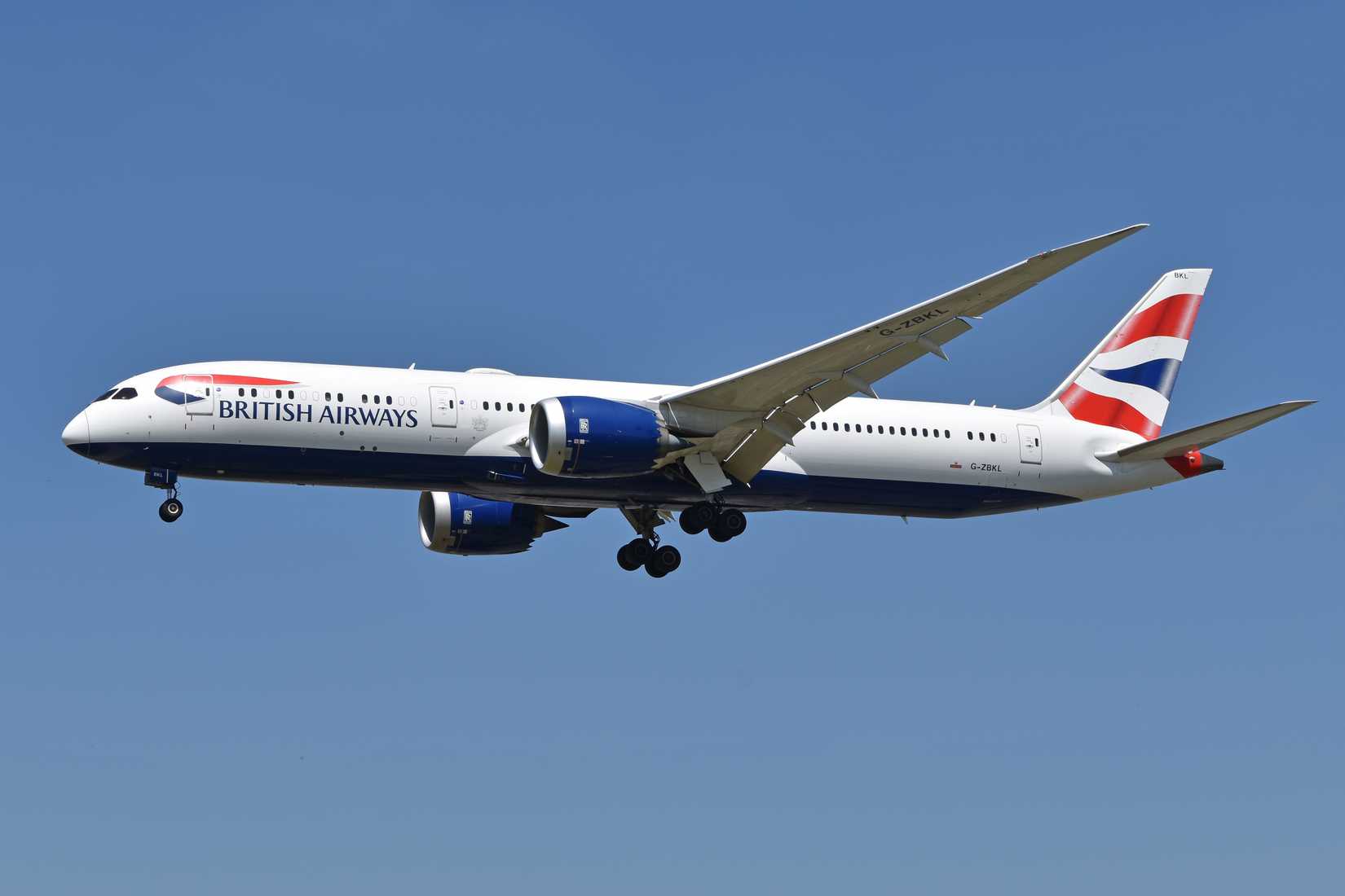 British Airways 787