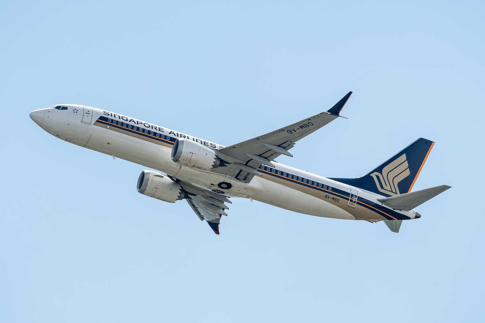 Boeing 737 MAX 8 Singapore Airlines