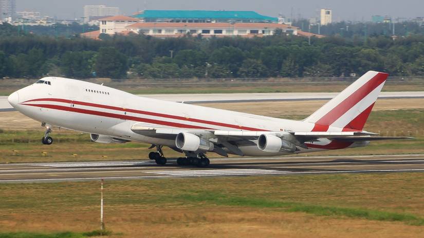 Boeing 747-222B(SF) of Aerostan with registration EX-47001