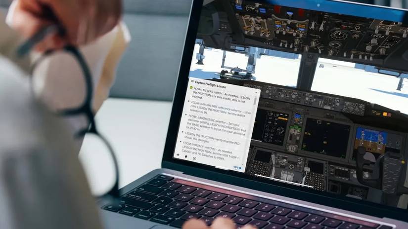 Boeing VAPT on a laptop