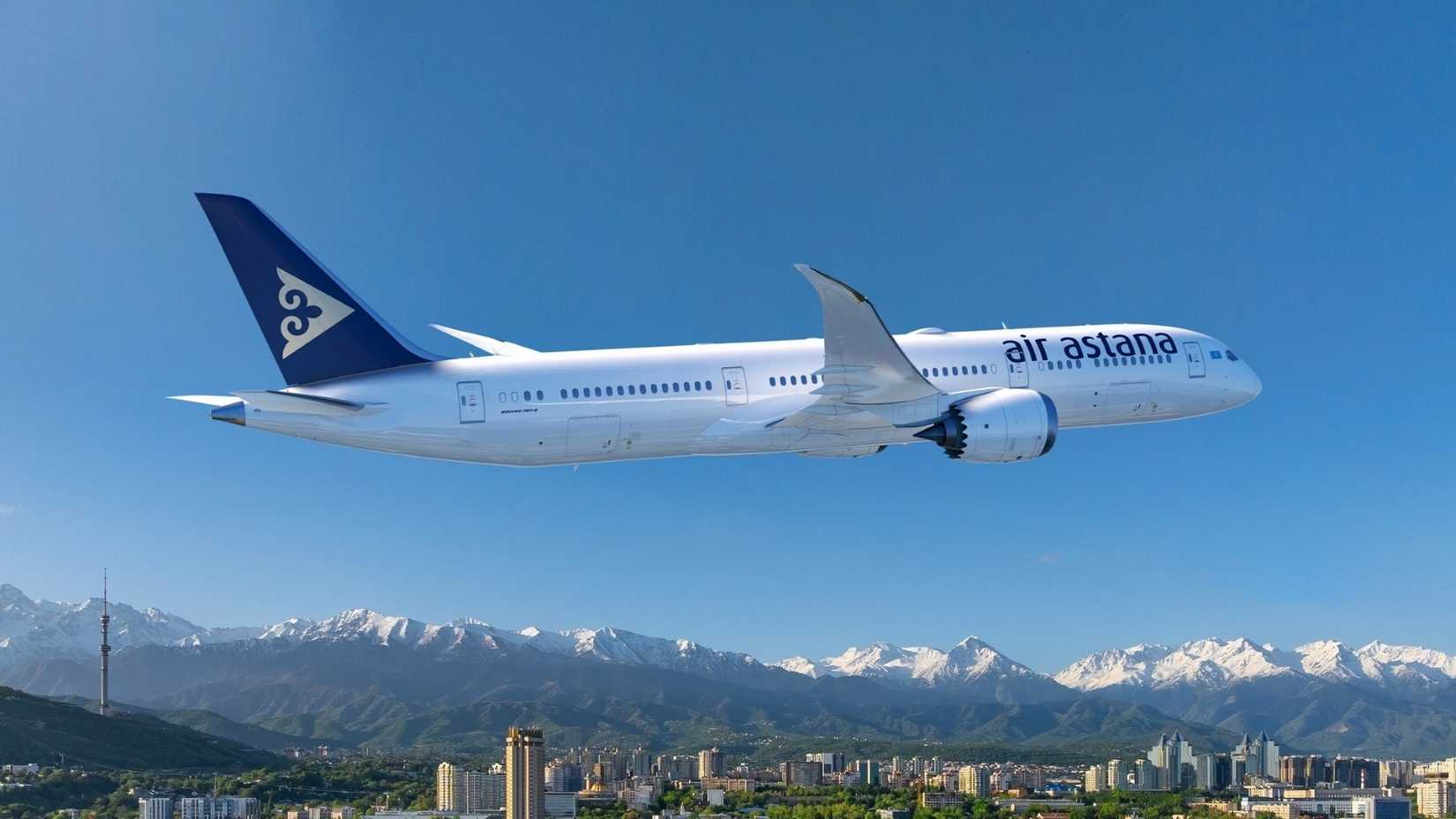 Boeing 787 Air Astana Rendering