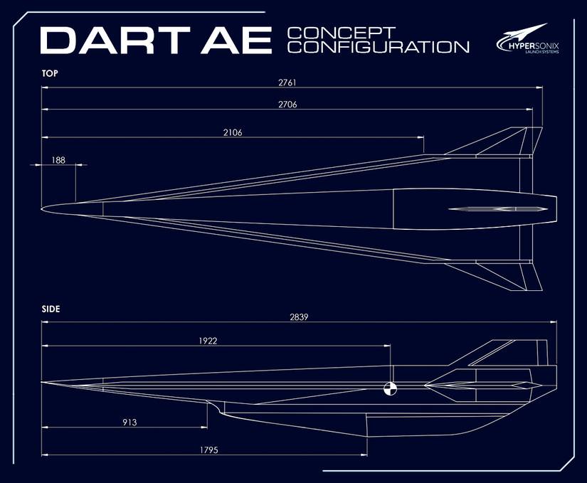 DART AE concept configuration