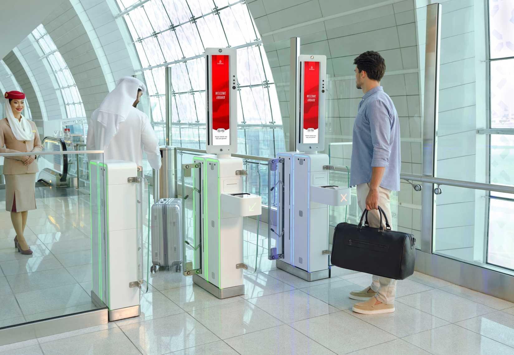 Emirates Biometrics Dubai Airport