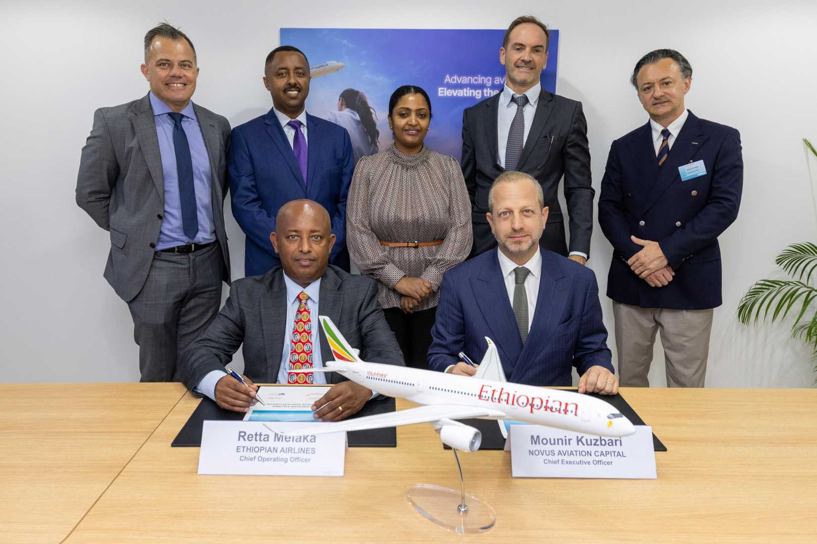 Ethiopian Airlines Novus A350 Signing Ceremony