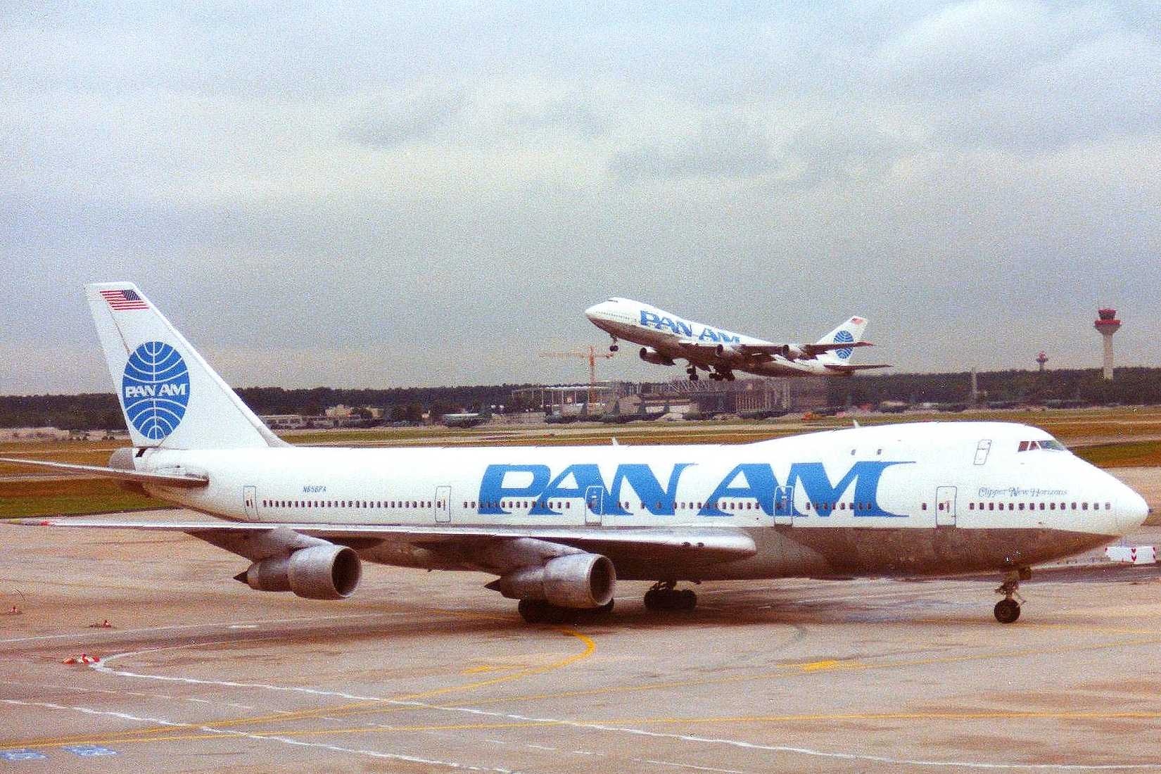 Pan Am Boeing 747s at Frankfurt