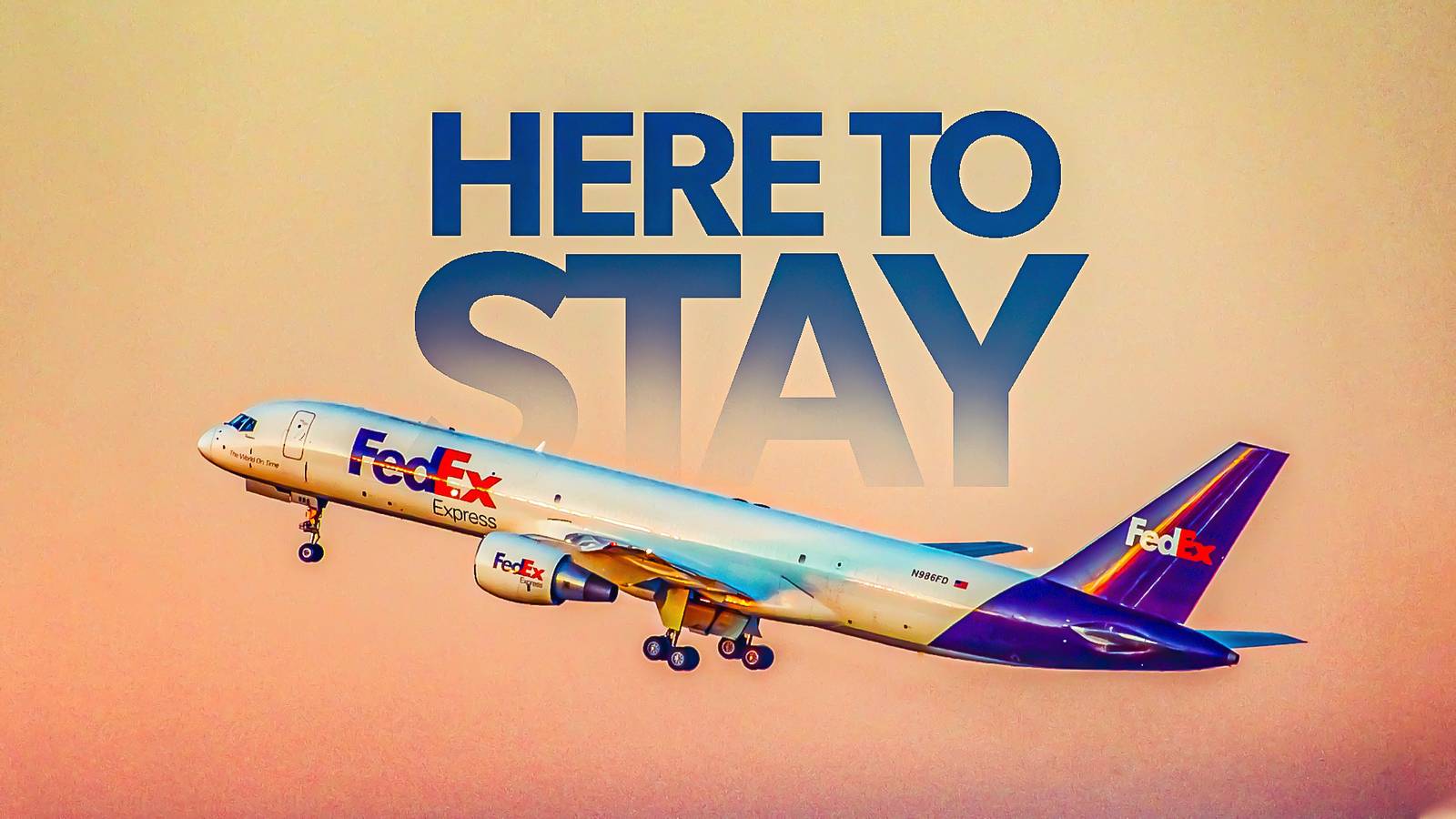Why FedEx Is Hanging On To Its Aged Boeing 757s