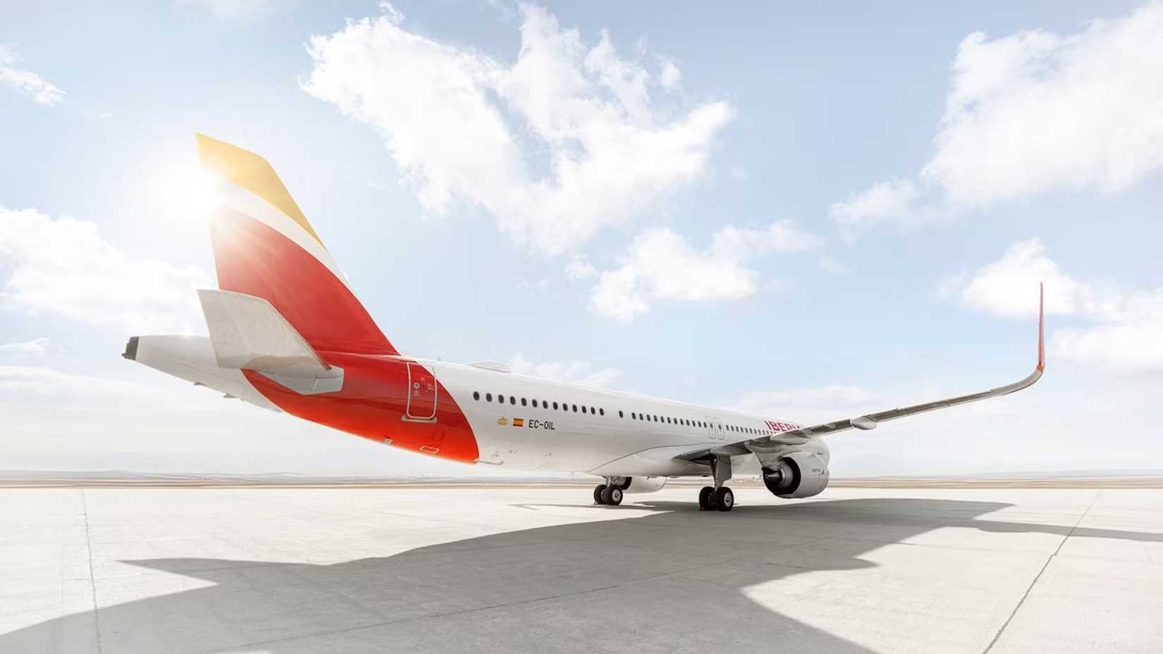 An Iberia Airbus A321XLR On The Tarmac