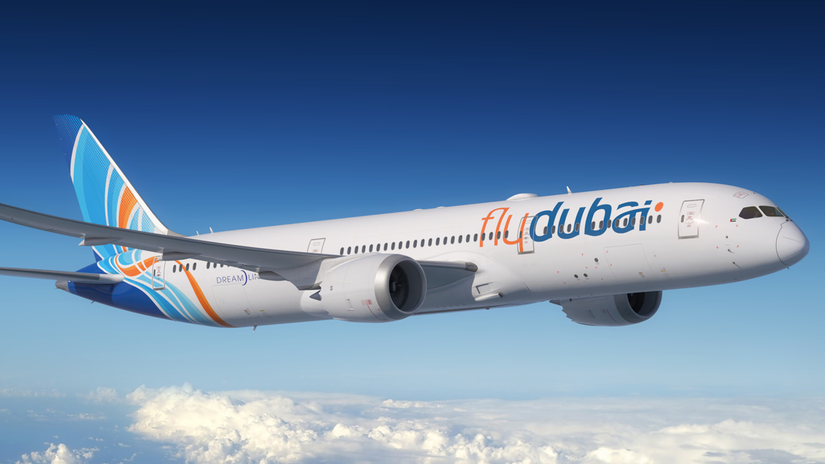 flydubai Boeing 787 Inflight Rendering