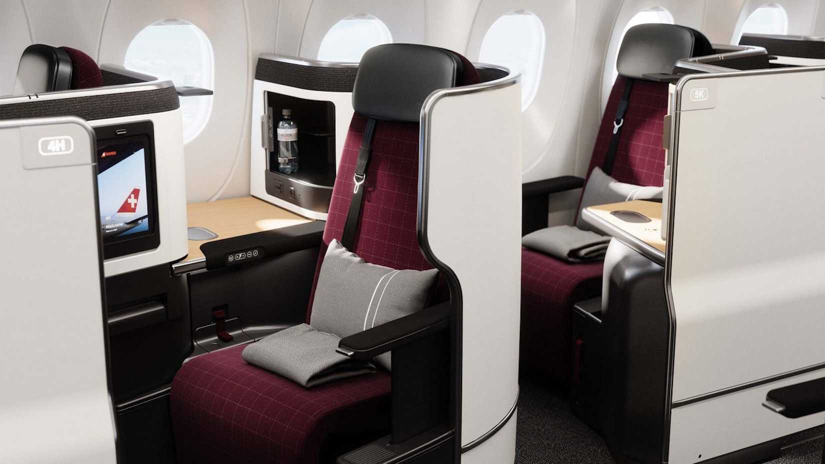 SWISS International Air Lines Business Class Cabin