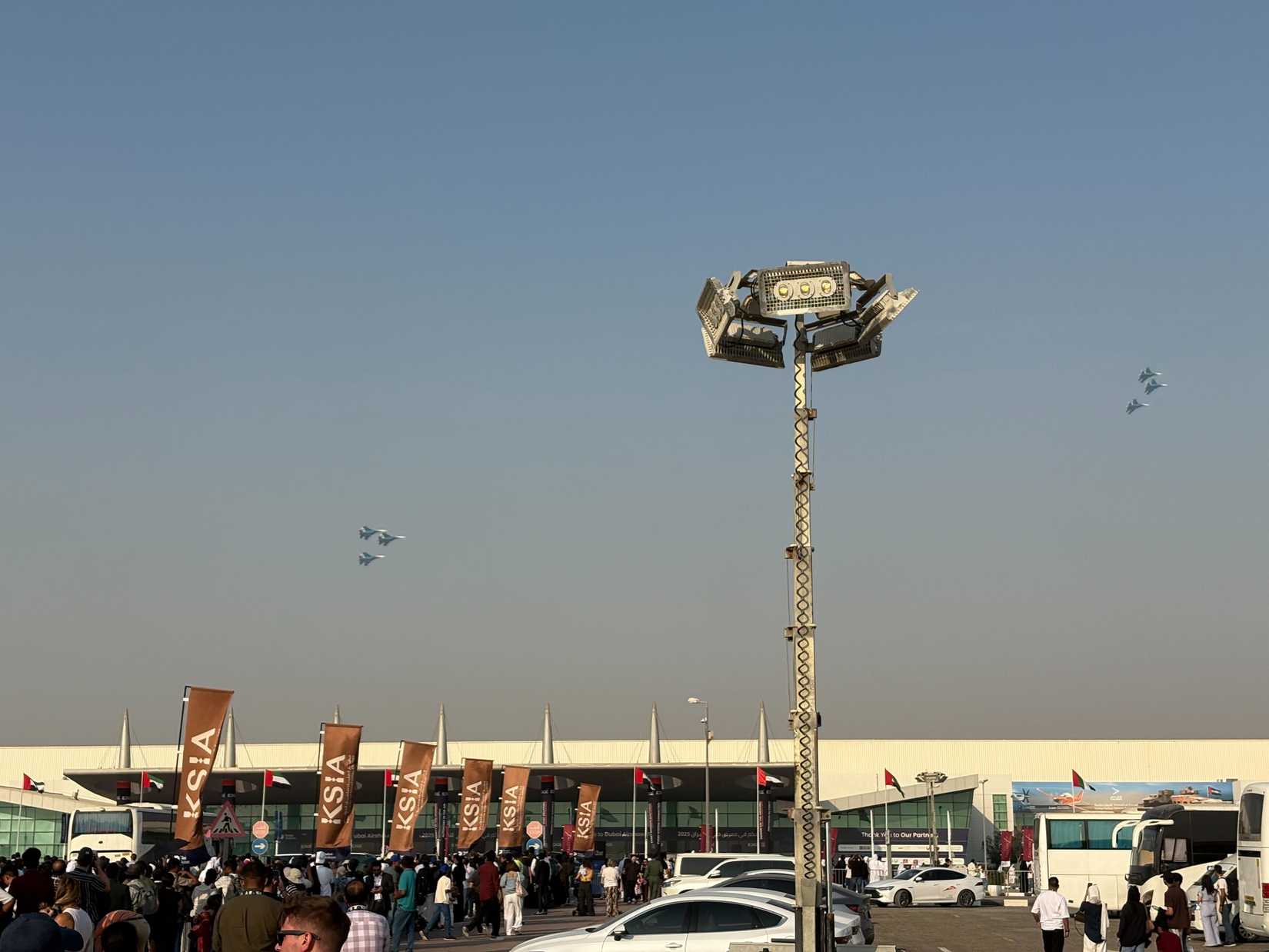 Dubai Airshow Flying Display