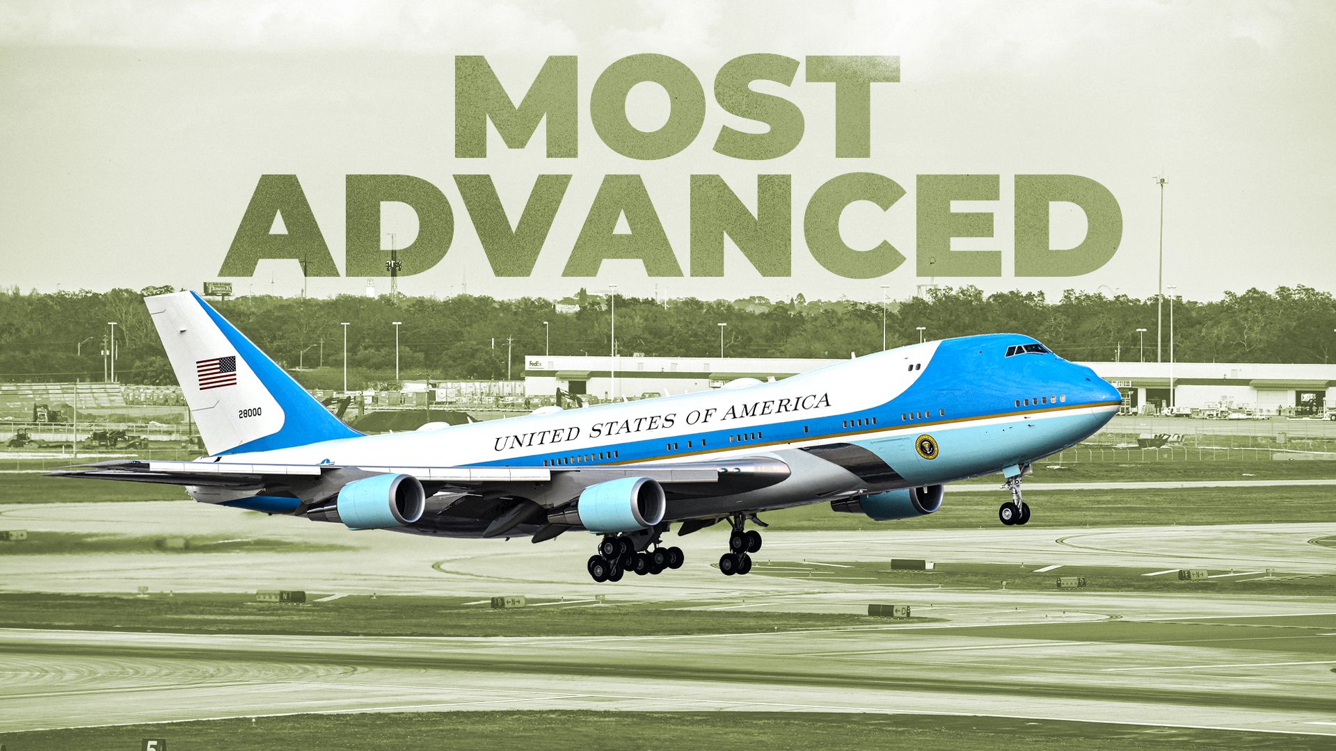 air force one around the world