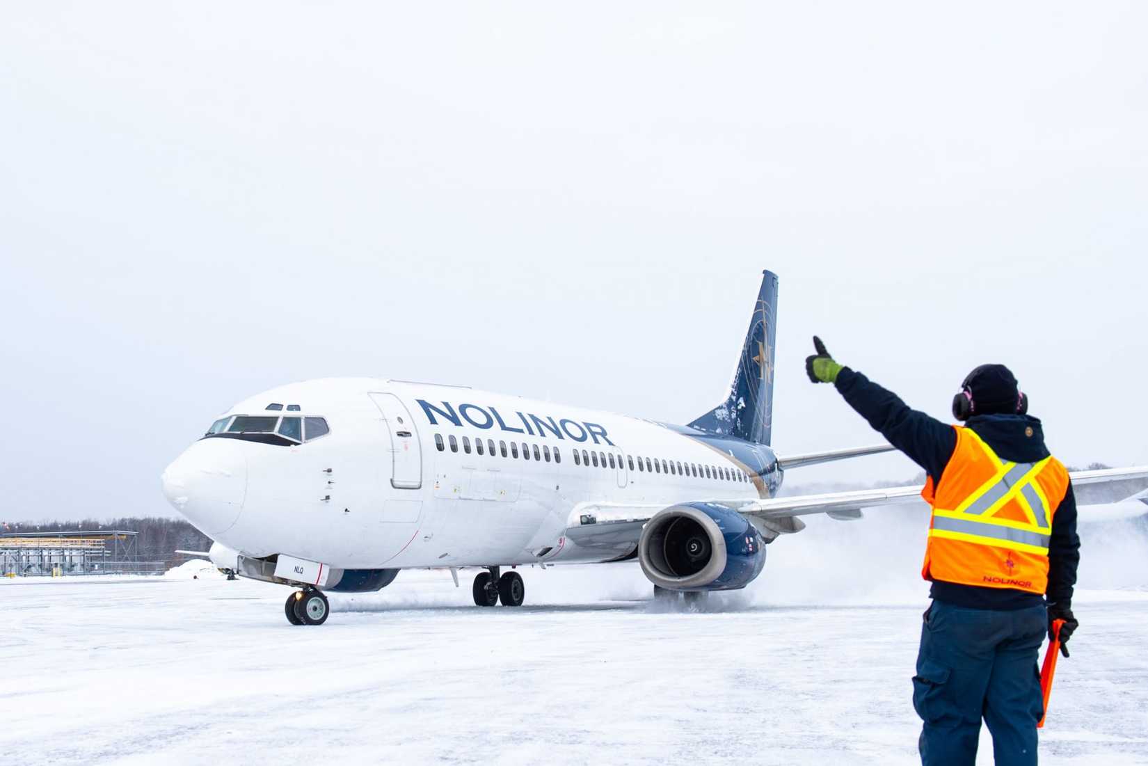 Nolinor Boeing 737 Snow/Ice