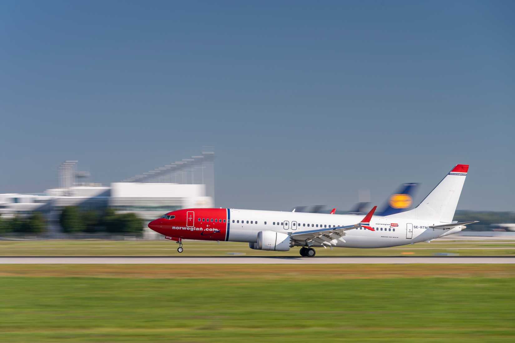 Norwegian Air Sweden AOC Boeing 737 MAX 8.