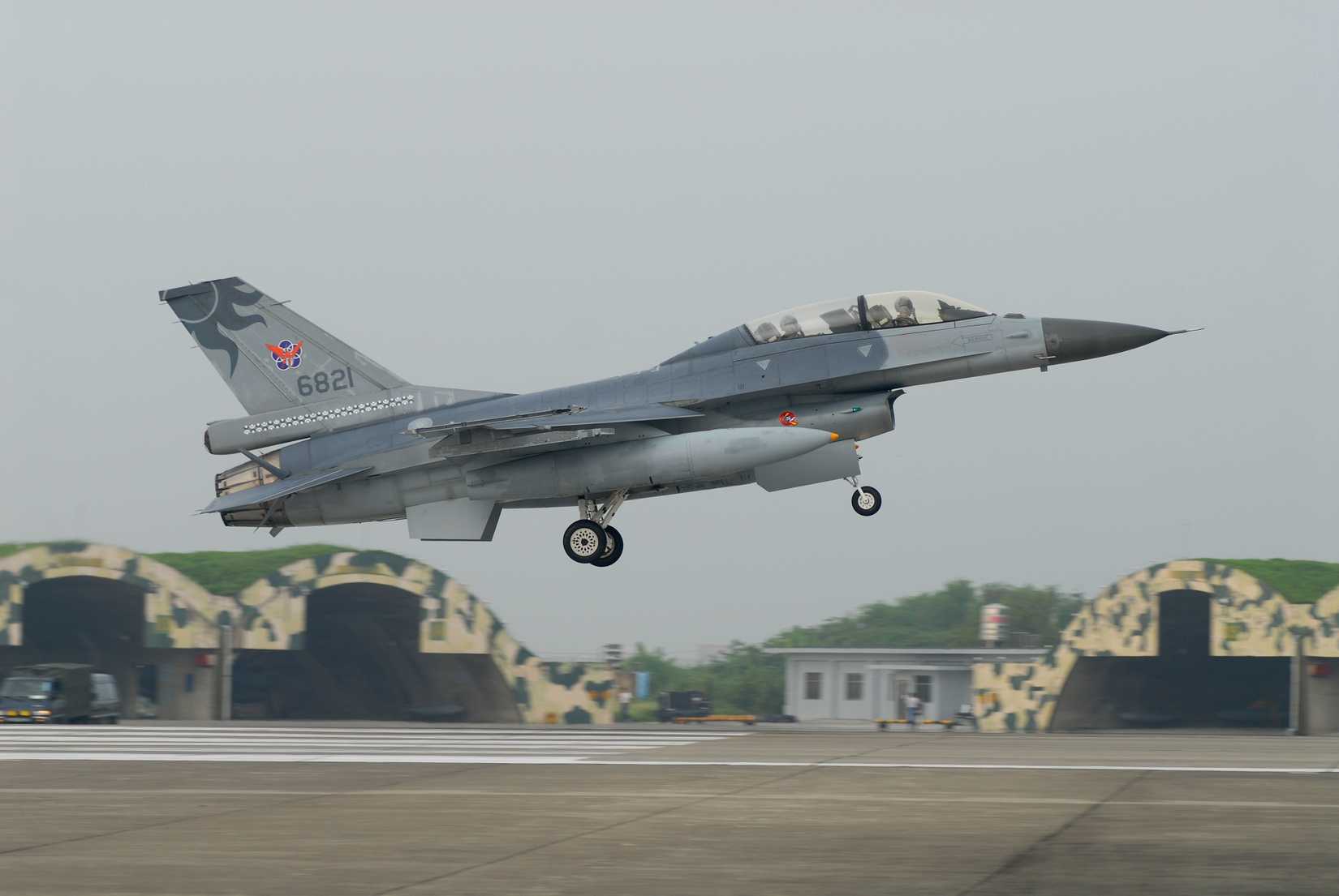 Republic of China the RoCAF Mirage and F-16 fighters maintain a constant alert.