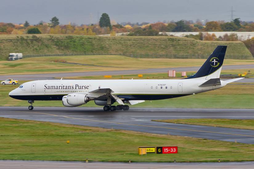 Samaritan's Purse DC-8 3