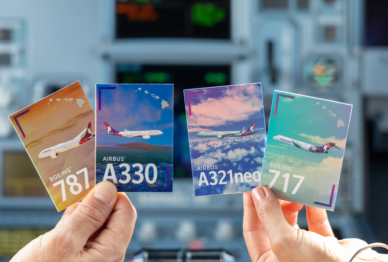 Hawaiian Airlines Hops On The Trading Card Bandwagon