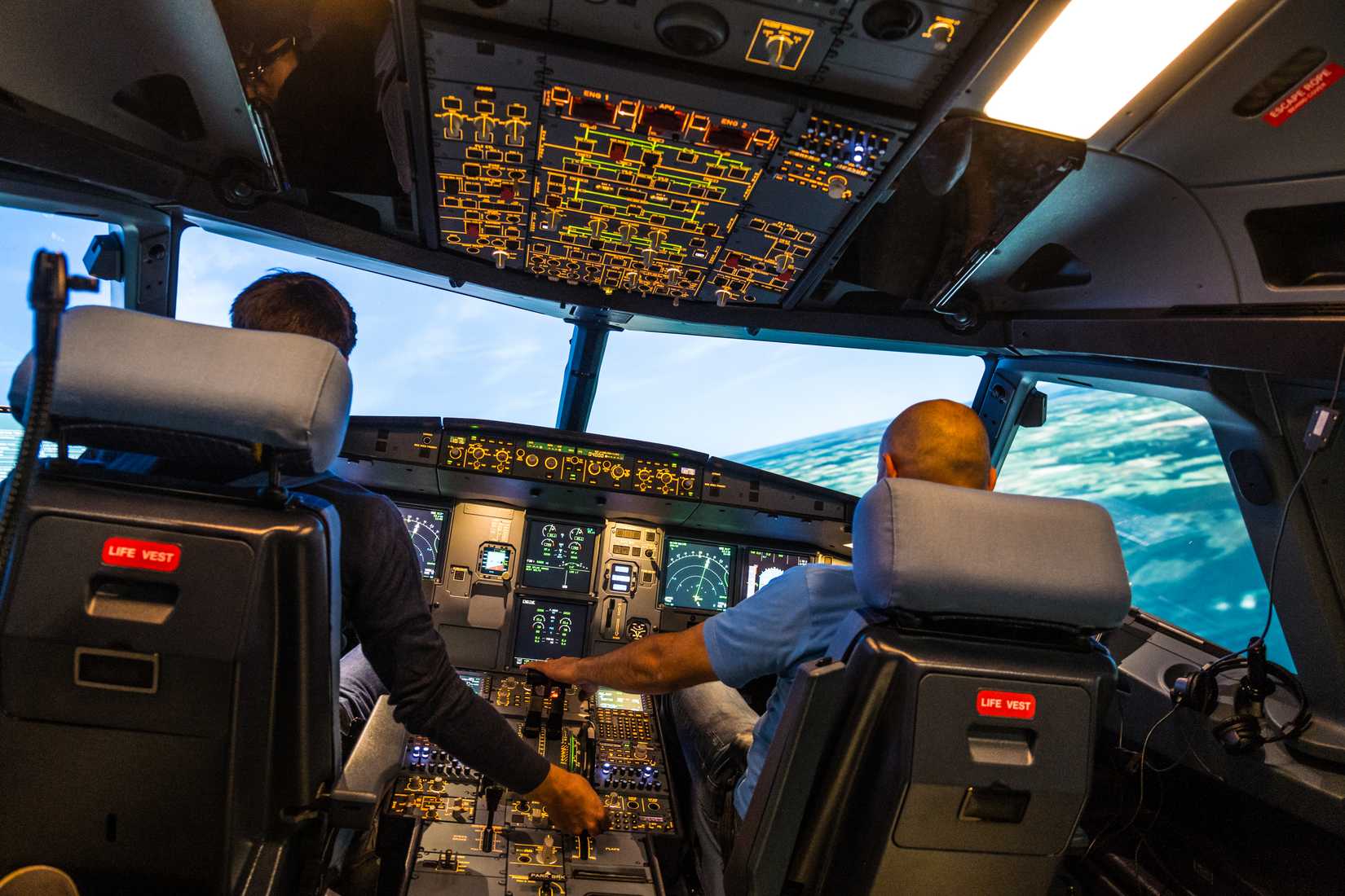 Airbus A320 Full Flight Simulator