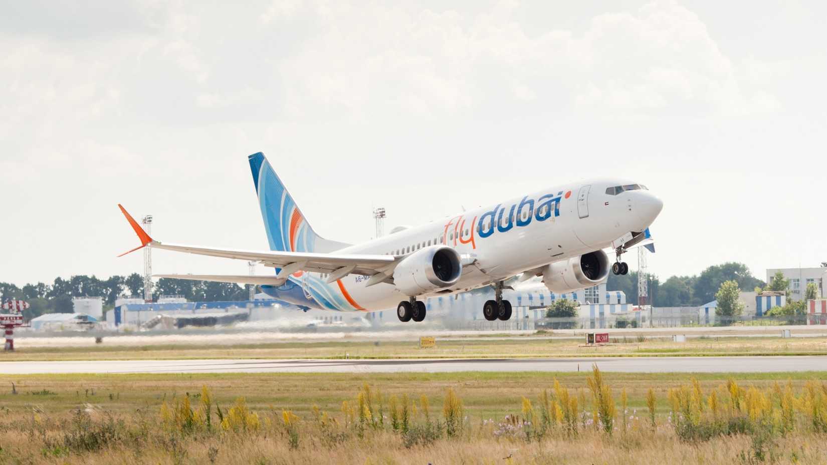 flydubai Boeing 737 MAX Taking Off