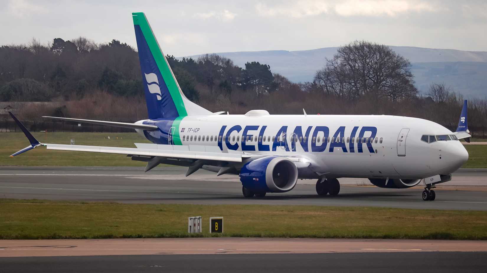 Iceland Air Boeing 737 MAX aircraft 