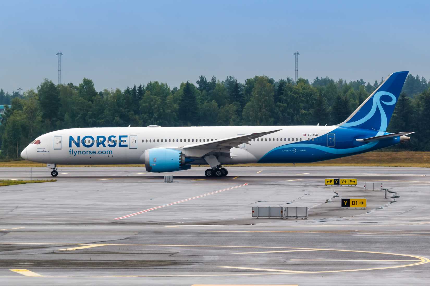 Norse Atlantic Airways Boeing 787-9 aircraft