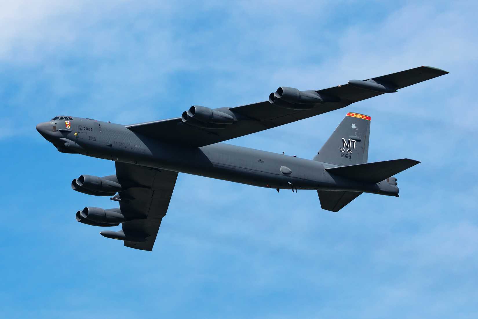 USAF B-52 Inflight