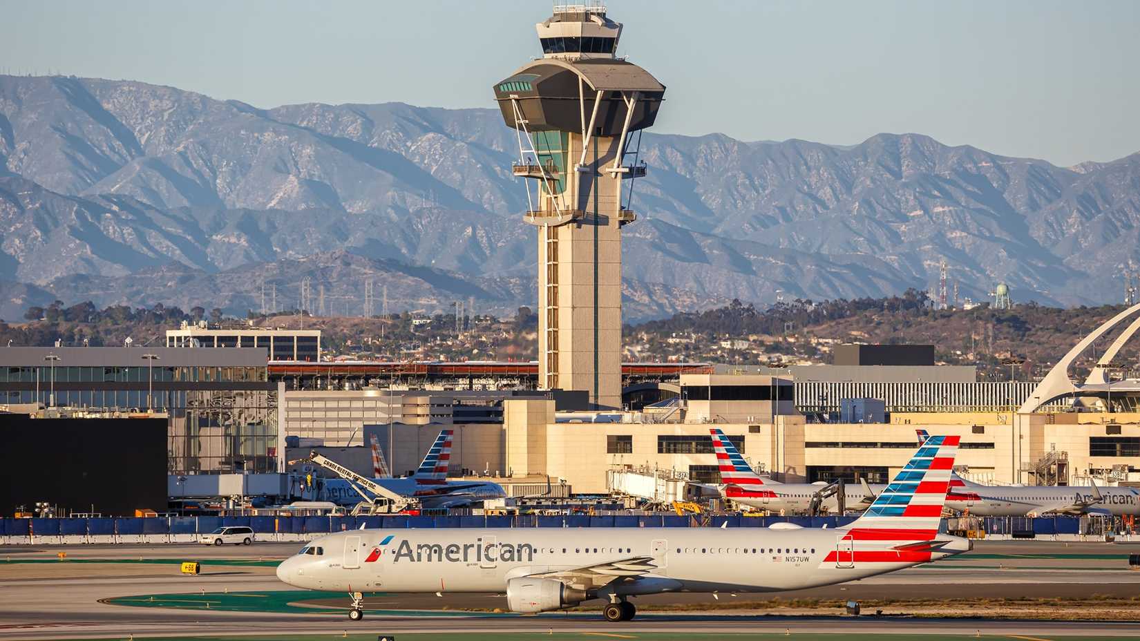 ATC tower at Los Angeles International Airport (LAX)
