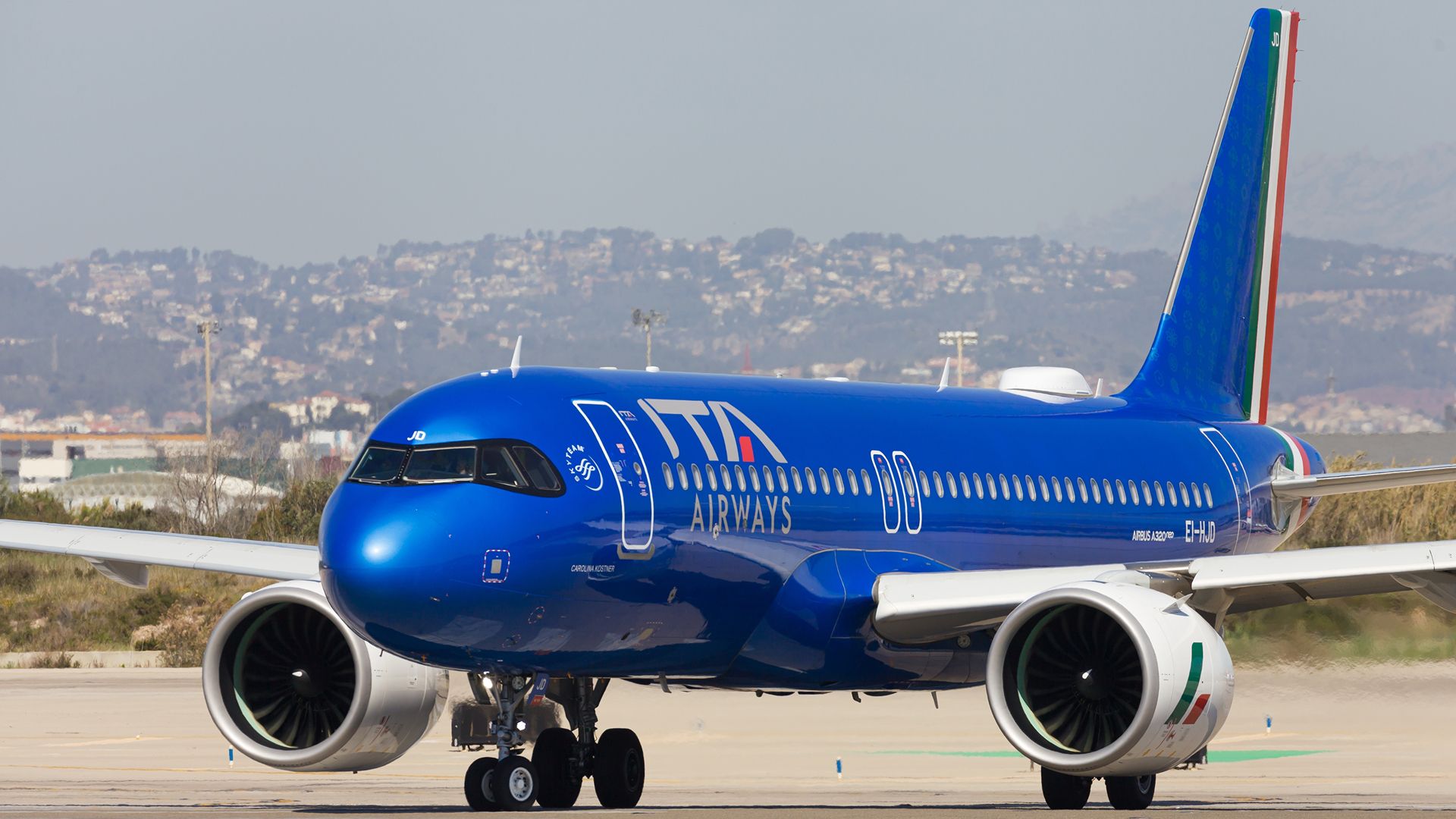 ITA Airways Airbus A320neo at BCN 