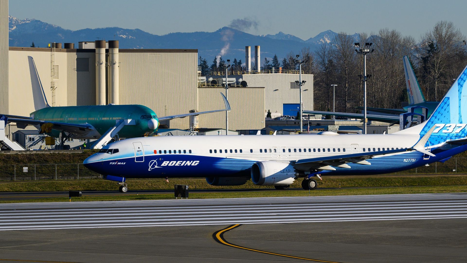 Boeing 737 MAX 10 Taxiing
