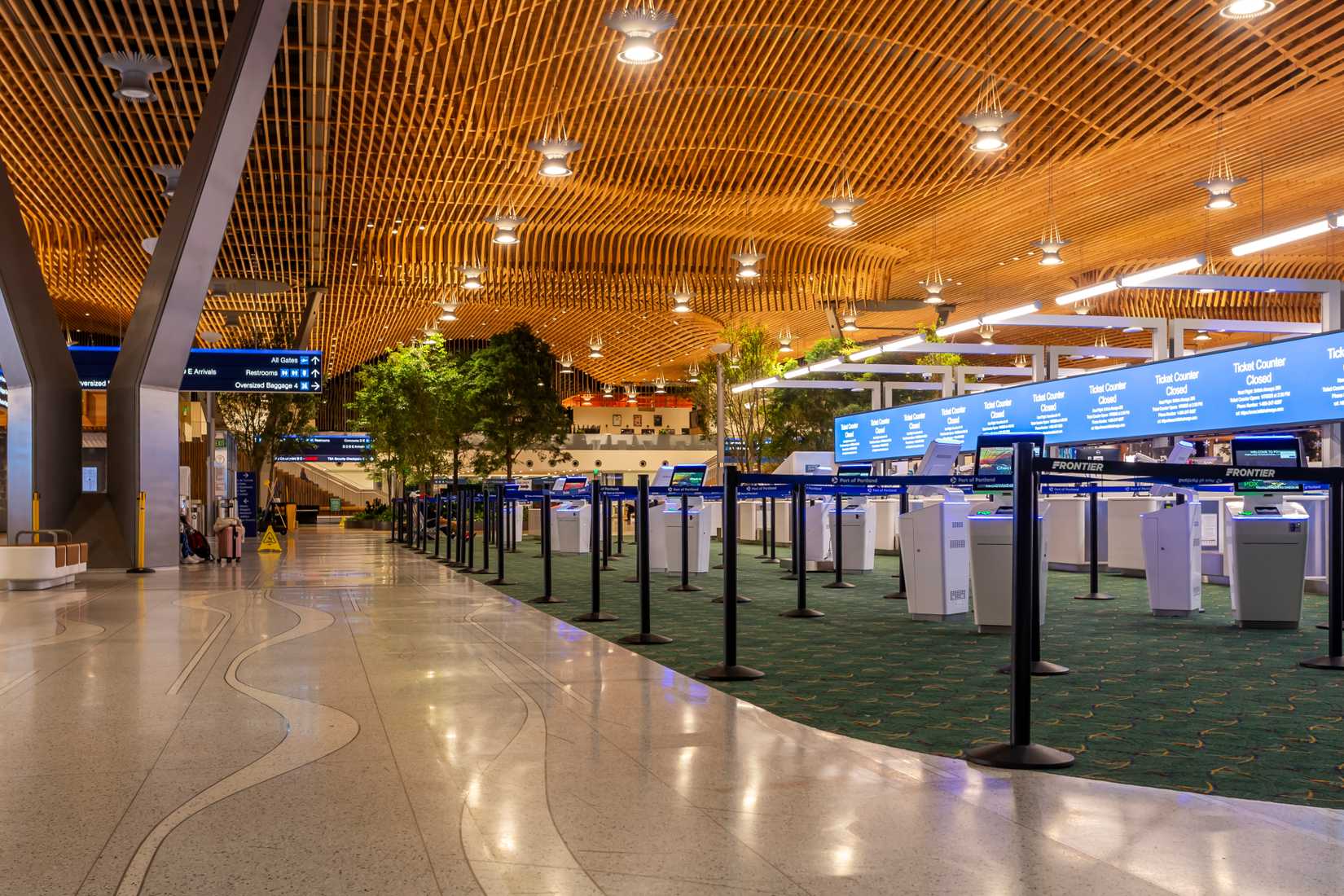Portland International Airport New Terminal