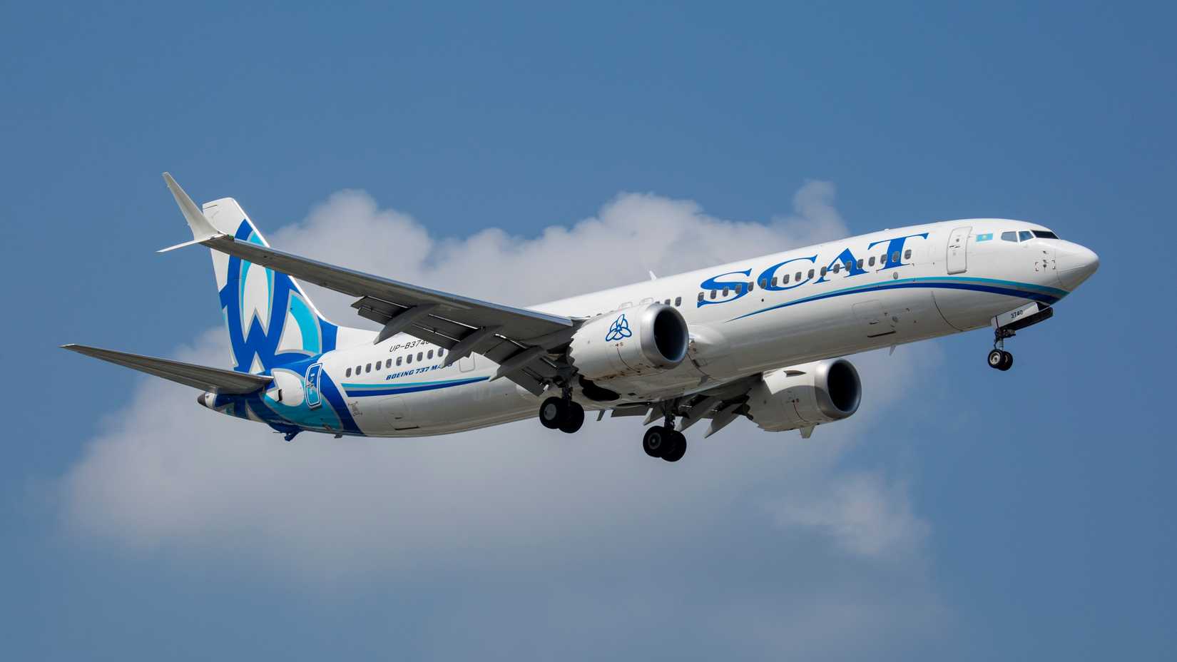 SCAT Airlines Boeing 737 MAX 9 aircraft