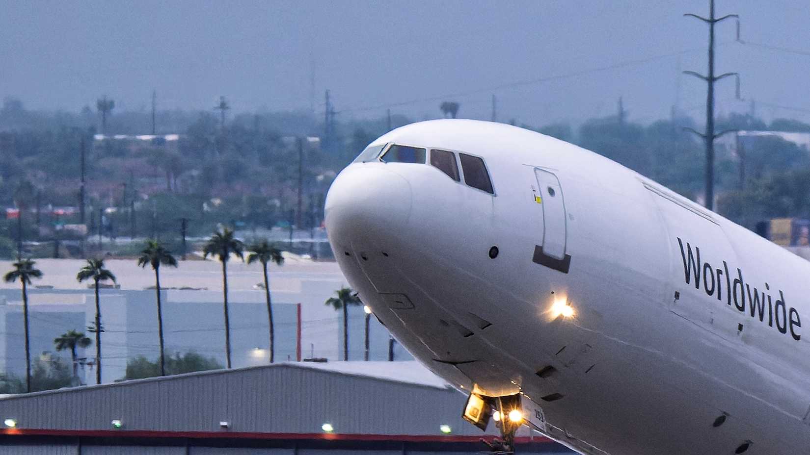 The Nose Of A UPS McDonnell Douglas MD-11F