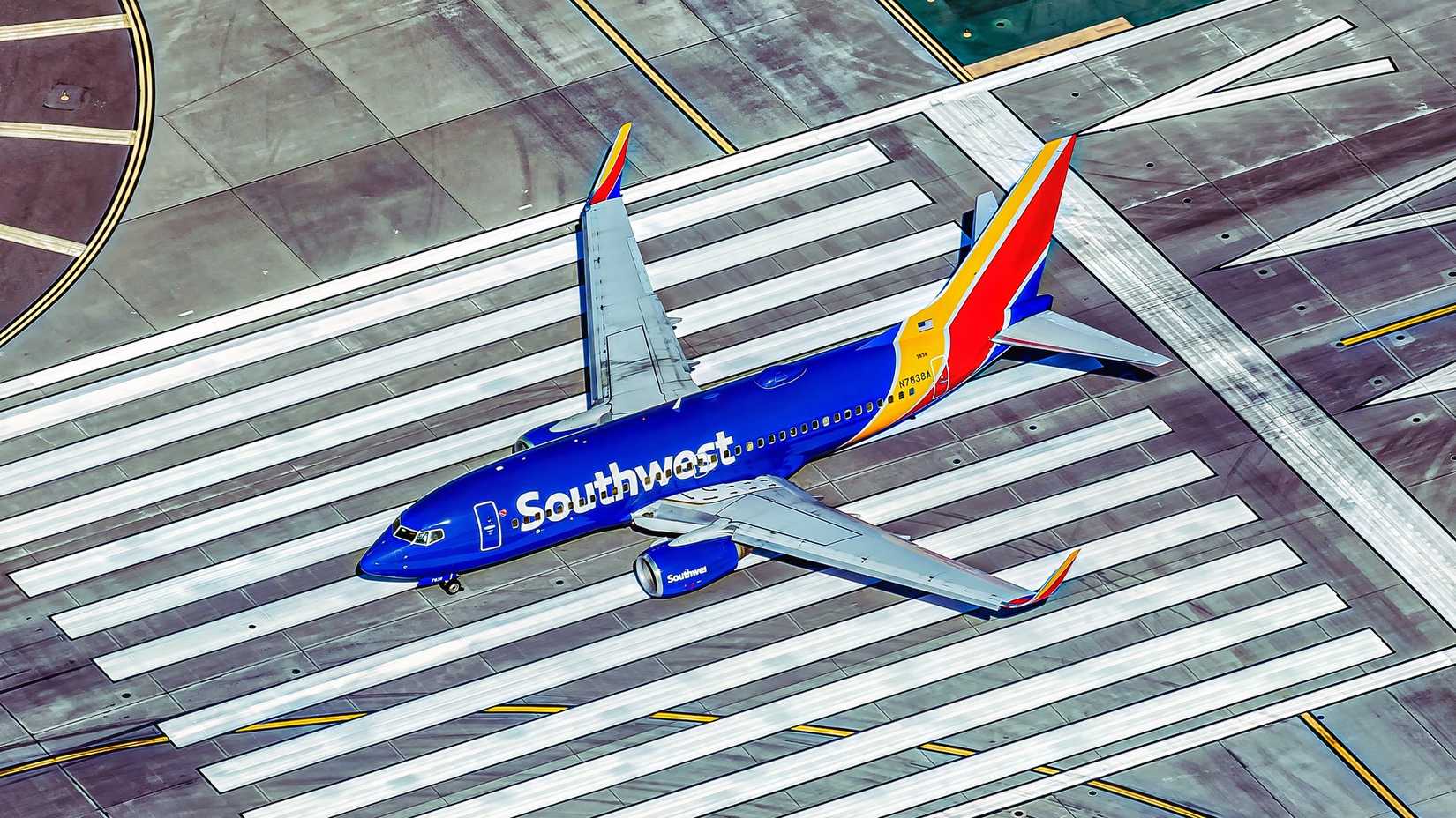 Southwest Airlines Boeing 737-700 about to take off