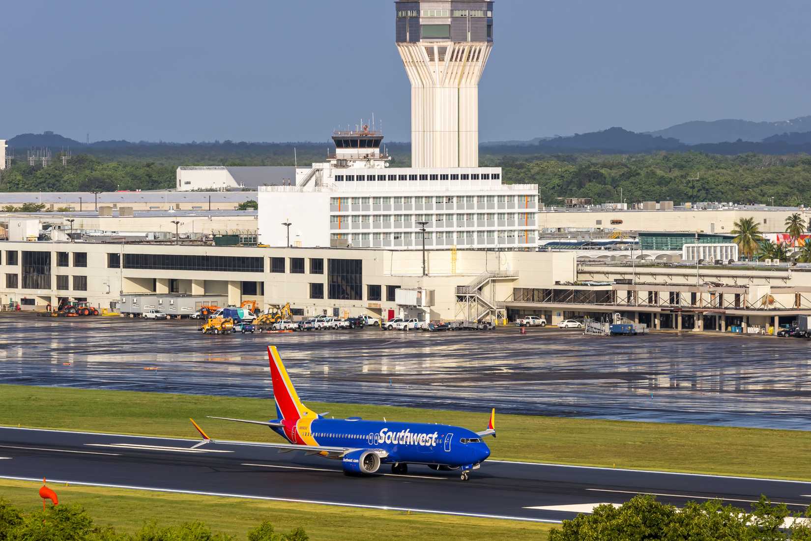 Southwest Airlines Boeing 737 MAX 8 airplane.